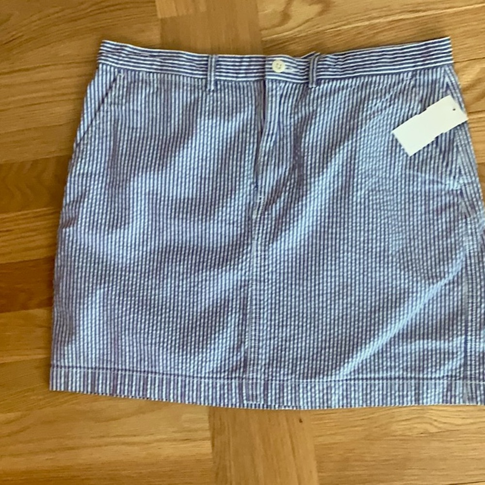 RL Seersucker skirt. Size 6.